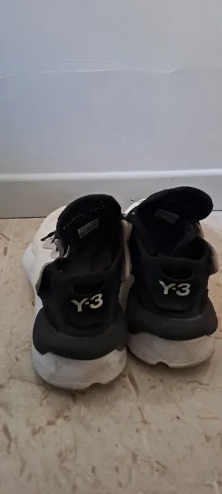 Adidas Y-3 Scarpe Uomo Bianco Nero
