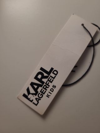 Chaqueta Karl Lagerfeld Azul y Negra  T16 174cm