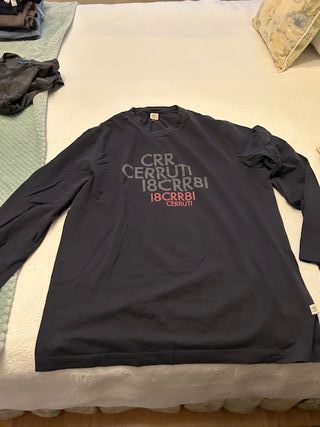 Camiseta Negra Cerruti