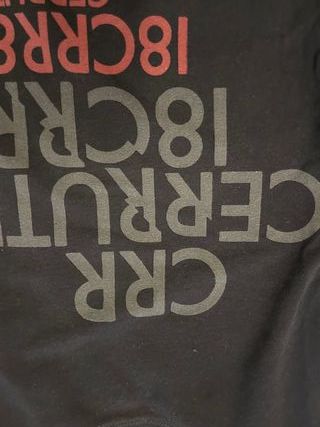 Camiseta Negra Cerruti