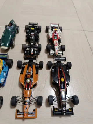 Coches Scalextric F1.
