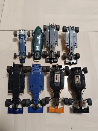 Coches Scalextric F1.