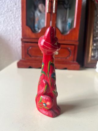 Figuras de Gatos Rojas Decorativas Portugal/México