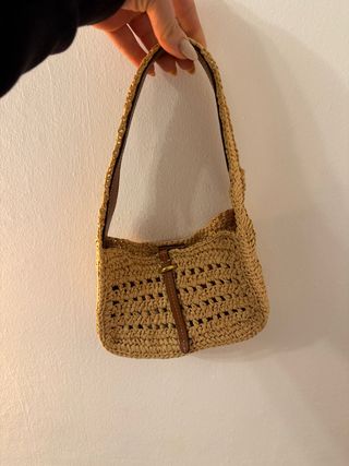 Bolso rafia Mango