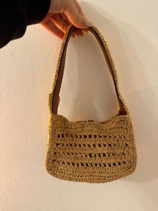 Bolso rafia Mango
