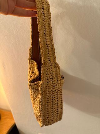Bolso rafia Mango