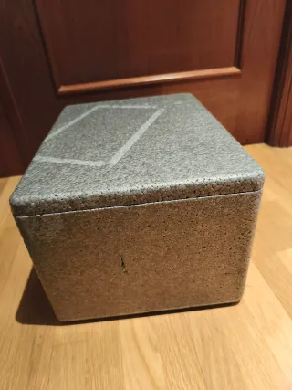 Caja Isotérmica Porexpan Gris