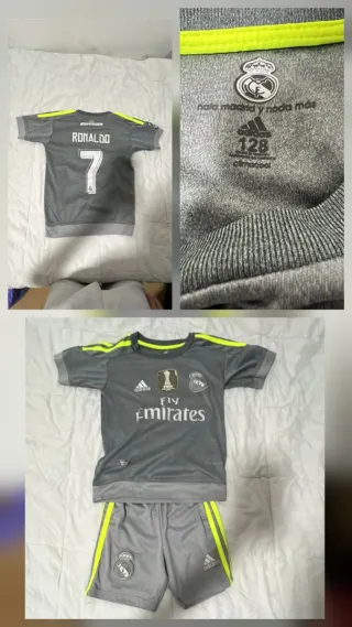 Conjunto Adidas Real Madrid Niño Talla XS