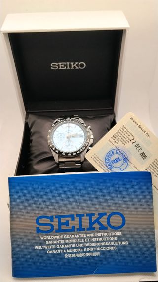 Cronógrafo Seiko Spirit SBTR029