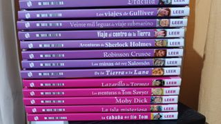 Lote 13 libros clásicos  Susaeta LEER – 10-12 años