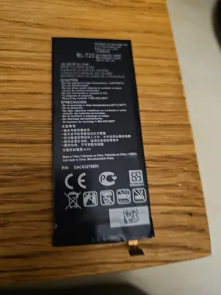 Due batterie di ricambio modello BL-T23