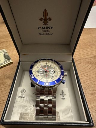 Reloj CAUNY Prima Swiss Brand Edición Limitada