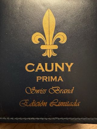Reloj CAUNY Prima Swiss Brand Edición Limitada
