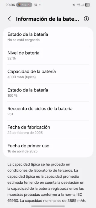 Samsung Galaxy S25 Gris 256GB (Acepto cambios)