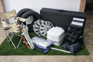 Furgoneta camper Volkswagen T6 con solo 81000km