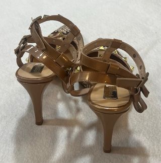 Sandalias FOSCO Piel Serpiente tipo salón