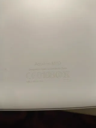 Tablet BQ Aquarius M10 Blanca