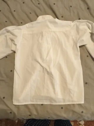 Camisa fallero niño blanca Talla 30 (3/4/5 añitos)
