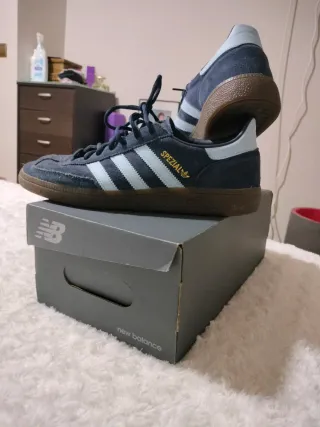 Zapatillas Adidas Spezial Azul Blanco