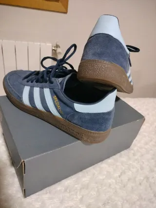 Zapatillas Adidas Spezial Azul Blanco