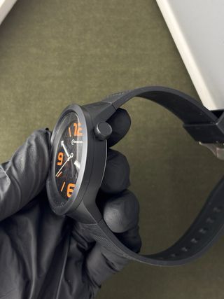 Reloj MINERZUI Negro Naranja