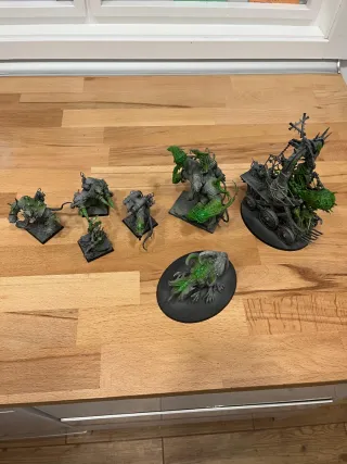 Ejército Skaven Warhammer pintado