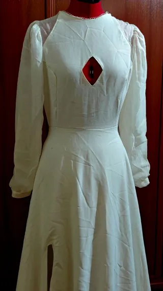 Vestido de Novia Hecho a Mano