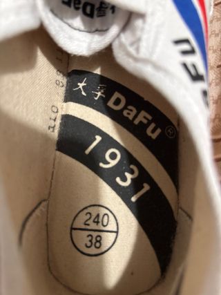 Zapatillas Tai Chi / Kung Fu Dafu Blancas