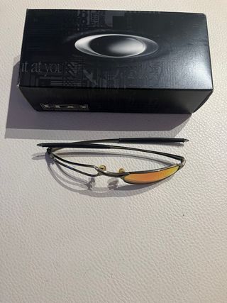 Gafas Oakley Metal Vintage Naranja/Plata (LEER)