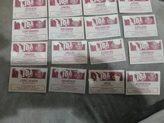 REAL SOCIEDAD cromos LIGA 84-85 (16)