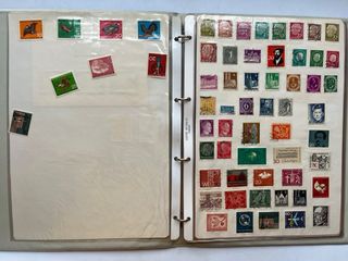 Carpeta Sellos Diferentes Países