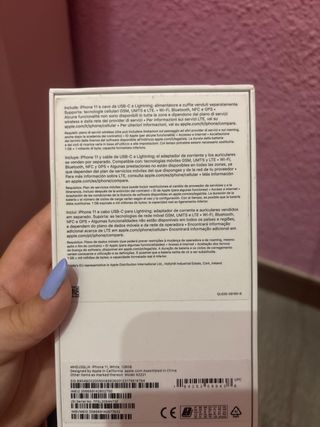 iPhone 11 Blanco