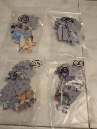 Puzzle Frozen 4 Puzzles 12-25 Piezas Educa