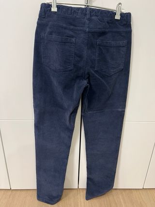 Pantalón pana azul marino talla 15/16 años