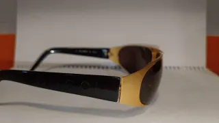 Gafas de sol Gucci Marrón y Dorado