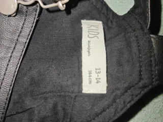 Vestido peto polipiel Zara Talla 13-14 años