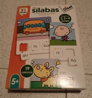 Juego educativo Las Sílabas Diset