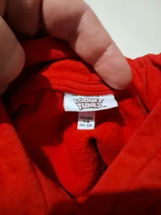Sudadera Bugs Bunny y Hot Wheels 7-8 años