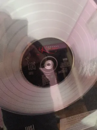 Cuadro Disco Platino Luis Miguel