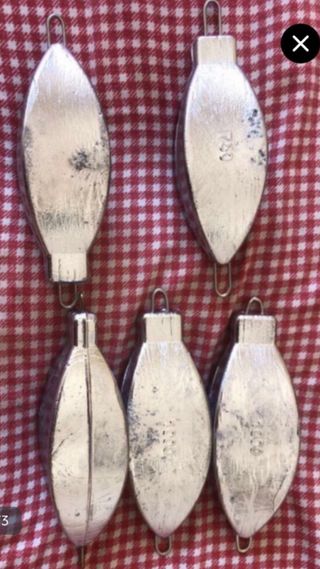 Plomos de pesca para embarcación