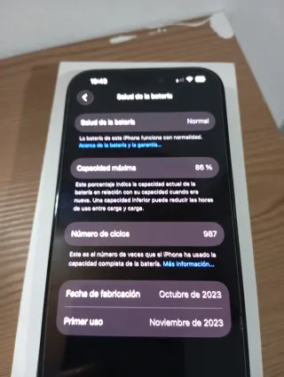 iPhone 15 Pro Azul Marino