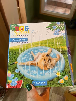 Alfombra de agua para perros 100 cm