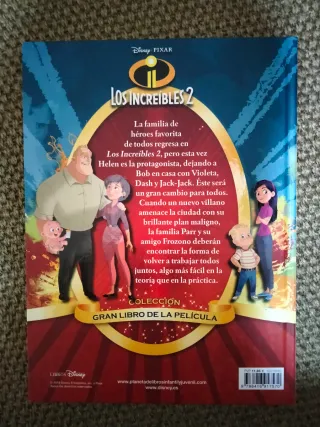 Los Increíbles 2. Gran libro de la película