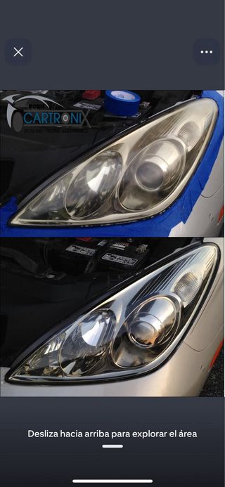 Servicio limpiador de faros