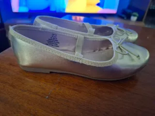 Bailarinas doradas H&M niña - T30