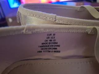 Bailarinas doradas H&M niña - T30