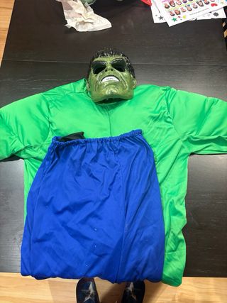 disfraz de Hulk