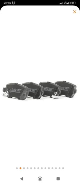 Juego Pastillas Freno + Tornillos