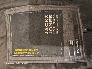 Chaqueta Bomber Jack & Jones gris oscuro