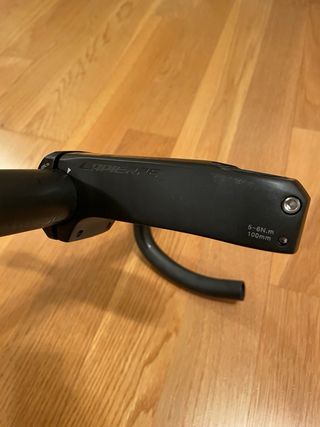 Manillar y potencia carbono Lapierre 100x420